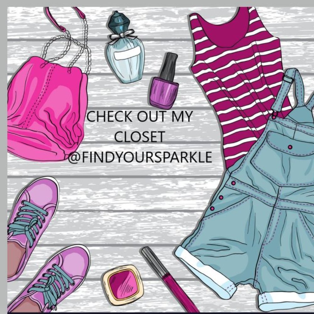 clothes, shoes, skincare, makeup, jewelry, etc.